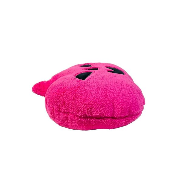 Hyde & EEK! Faux Shearling 16" Halloween PUMPKIN Throw Pillow Pink - Picture 5 of 7